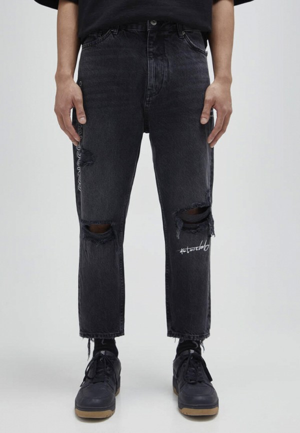 

Джинсы Pull&Bear, Черный, Join life