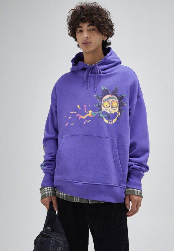 

Худи Pull&Bear, Фиолетовый