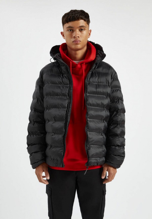 

Куртка утепленная Pull&Bear, Черный