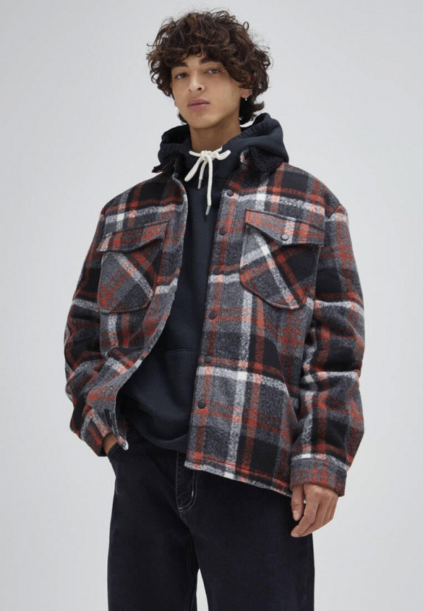 

Куртка утепленная Pull&Bear, Разноцветный