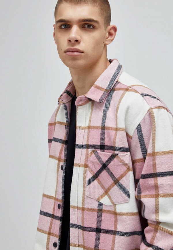 

Рубашка Pull&Bear, Розовый
