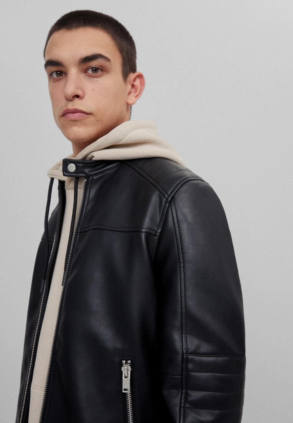 фото Куртка кожаная bershka