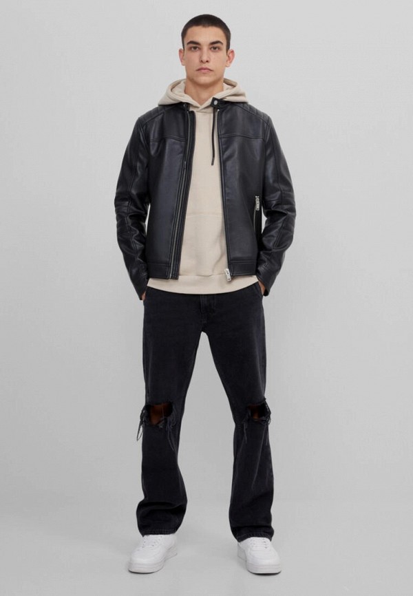 фото Куртка кожаная bershka