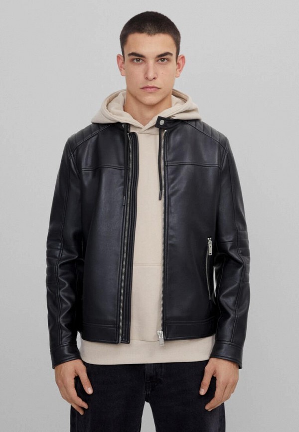 фото Куртка кожаная bershka