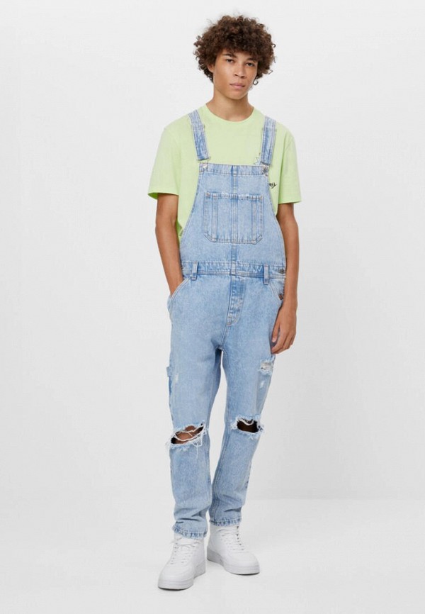 фото Комбинезон джинсовый bershka
