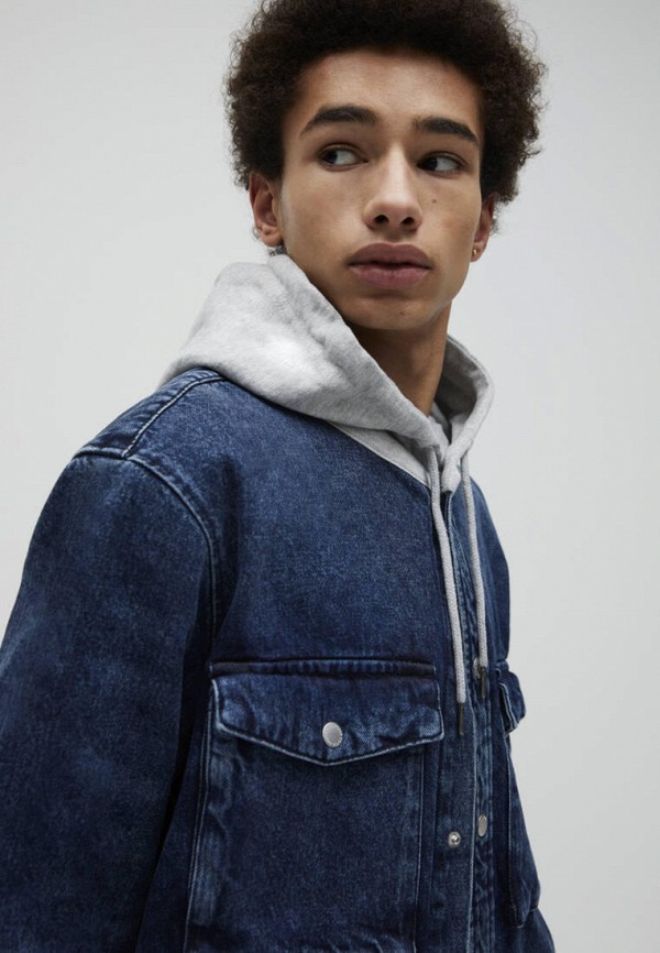 фото Рубашка джинсовая pull&bear