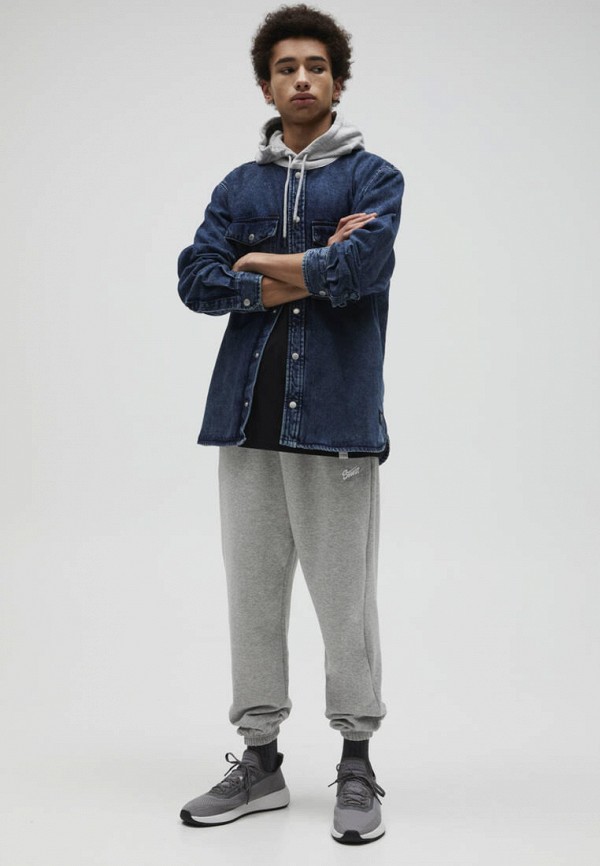 фото Рубашка джинсовая pull&bear