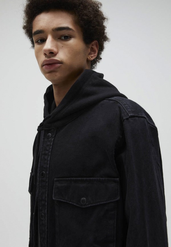 фото Рубашка джинсовая pull&bear