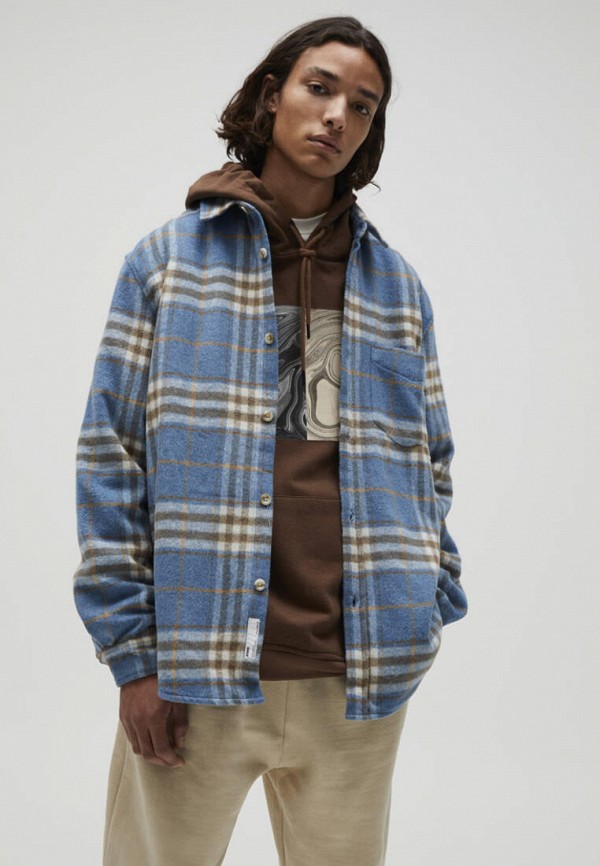 

Рубашка Pull&Bear, Голубой