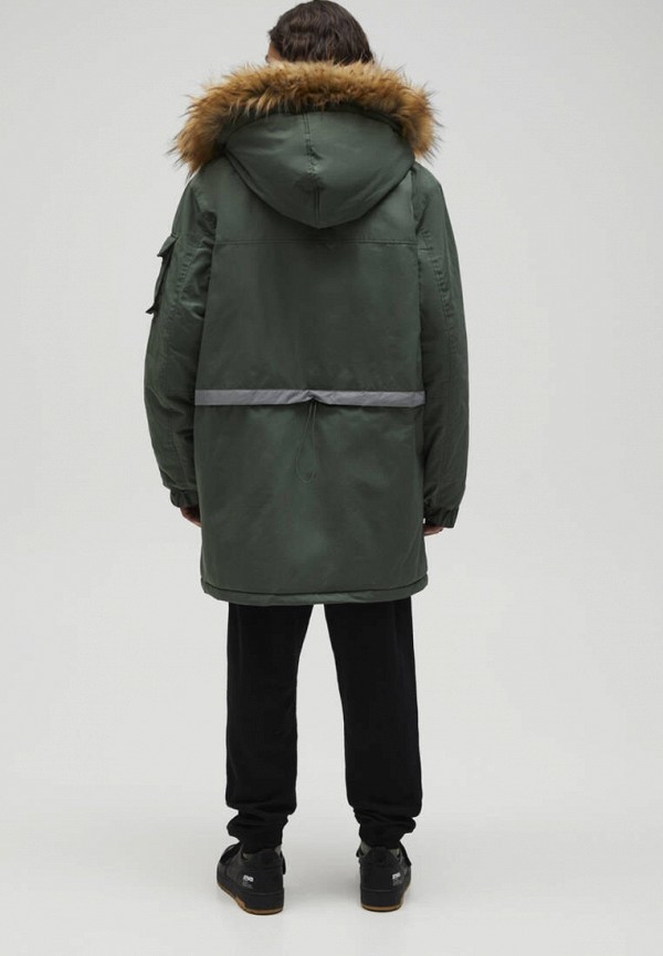 

Куртка утепленная Pull&Bear, Хаки, Join life