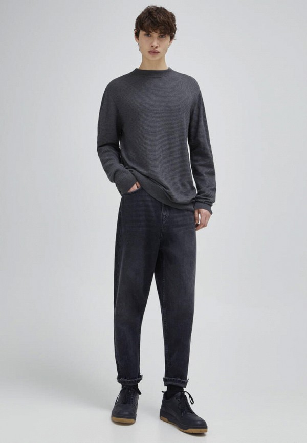

Джемпер Pull&Bear, Серый, Join life