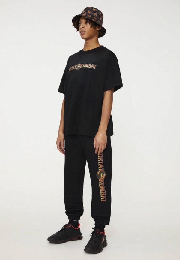 

Футболка Pull&Bear, Черный, Join life