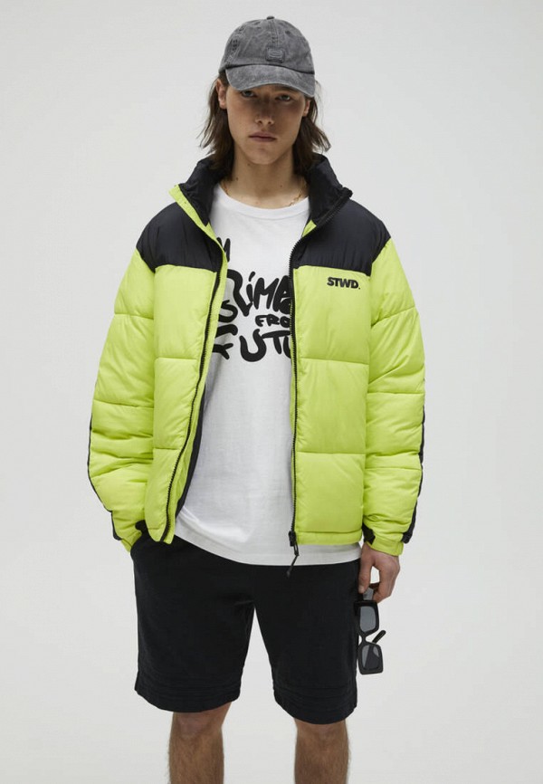 

Куртка утепленная Pull&Bear, Зеленый