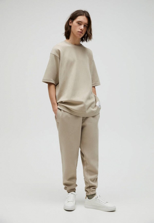 

Брюки спортивные Pull&Bear, Бежевый