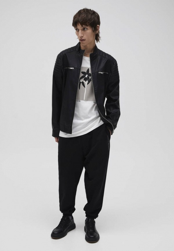 фото Куртка кожаная pull&bear