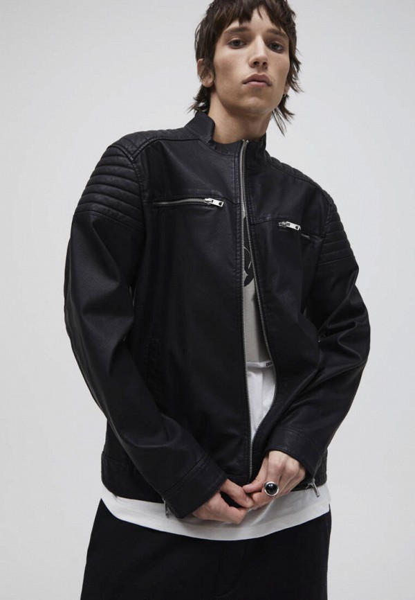 фото Куртка кожаная pull&bear