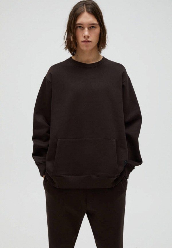 

Свитшот Pull&Bear, Коричневый, Join Life