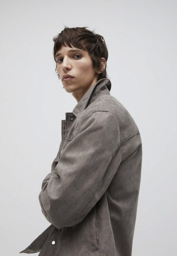 фото Куртка кожаная pull&bear