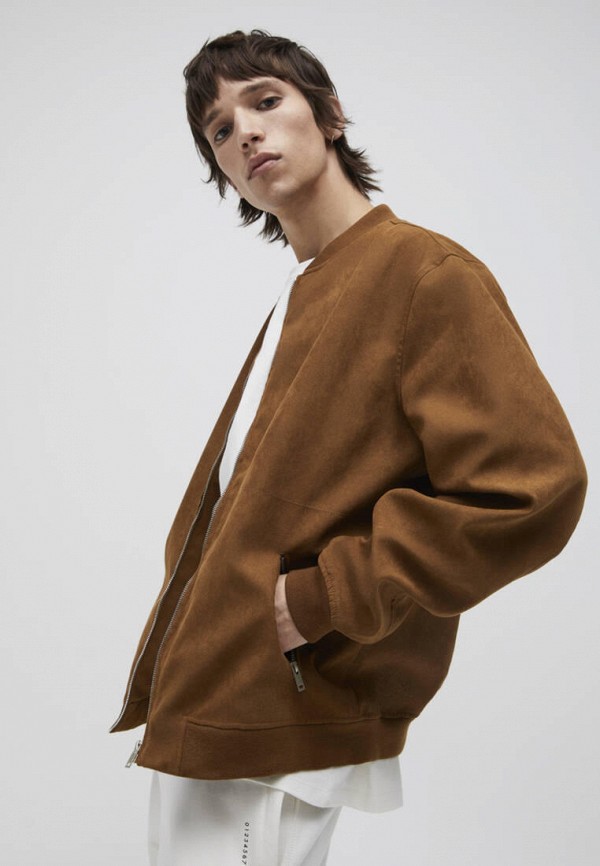 фото Куртка кожаная pull&bear