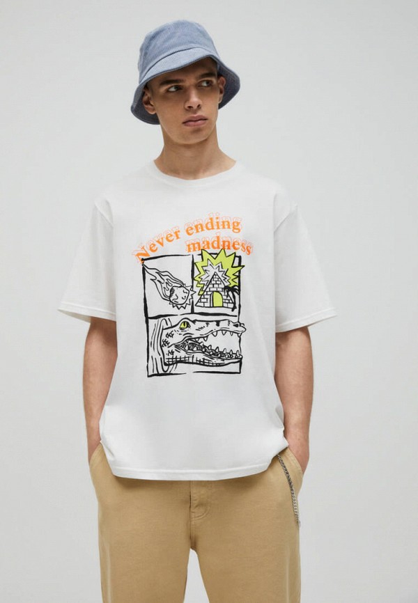 

Футболка Pull&Bear, Белый
