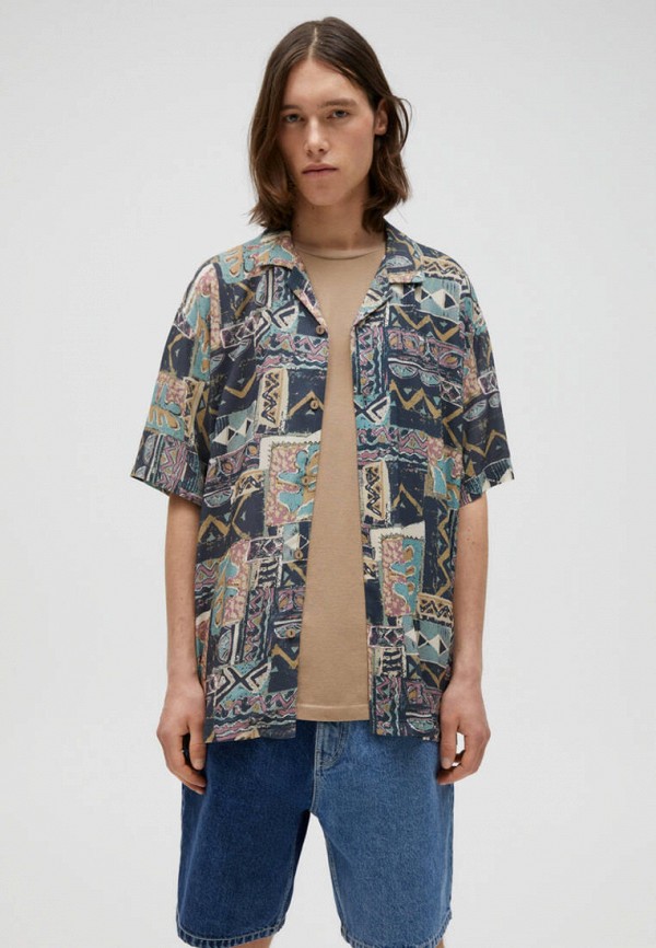 

Рубашка Pull&Bear, Разноцветный, Join life