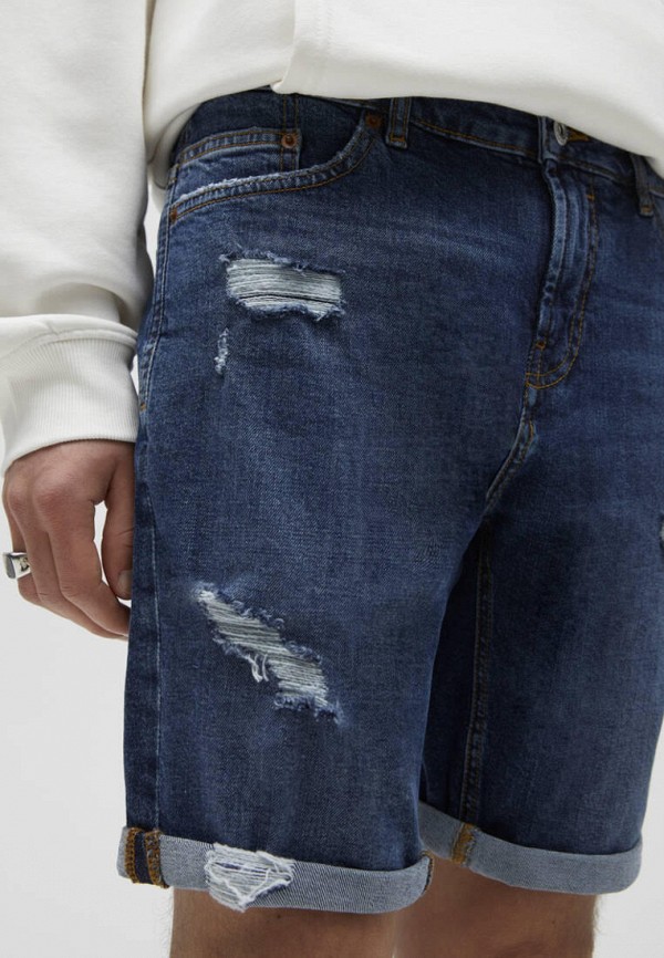 фото Шорты джинсовые pull&bear