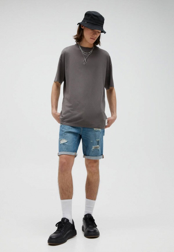 фото Шорты джинсовые pull&bear