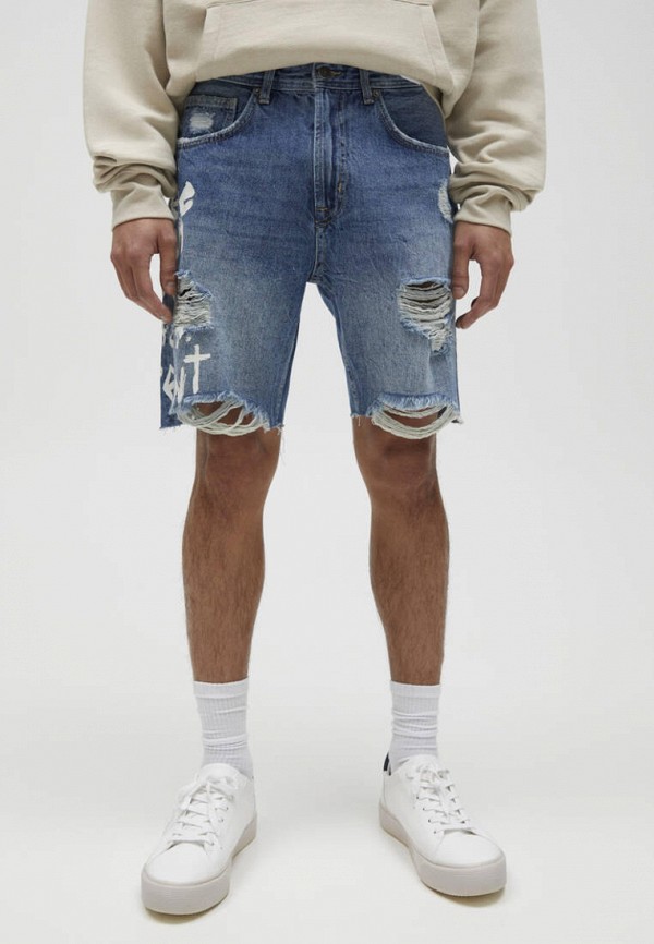 фото Шорты джинсовые pull&bear