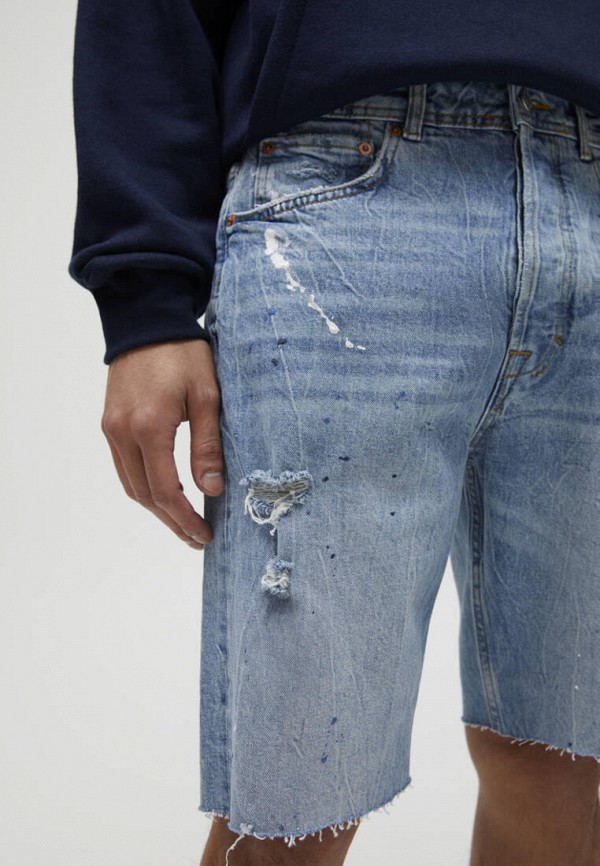 фото Шорты джинсовые pull&bear