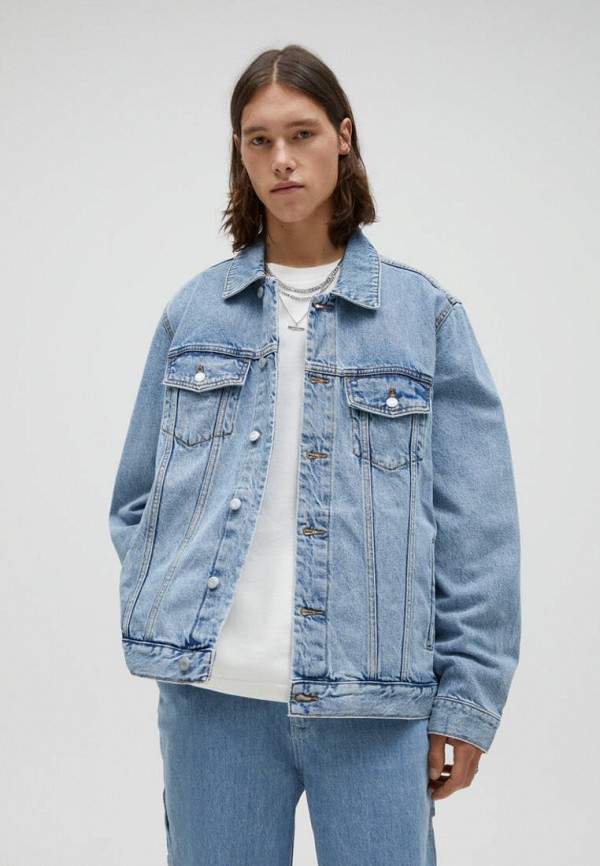 

Куртка джинсовая Pull&Bear, Голубой, Join Life
