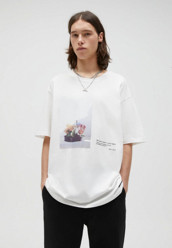 

Футболка Pull&Bear, Белый