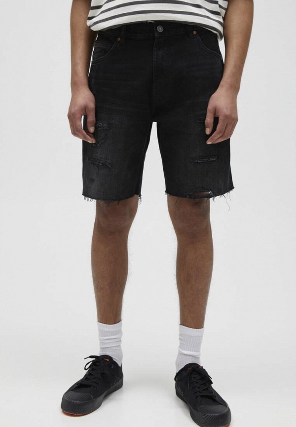 

Шорты джинсовые Pull&Bear, Черный, Join Life