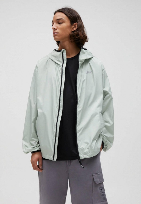 

Ветровка Pull&Bear, Бирюзовый, Join life