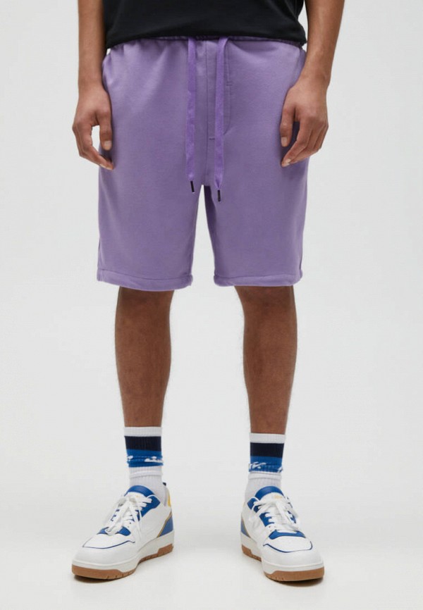 

Шорты Pull&Bear, Фиолетовый, Join life