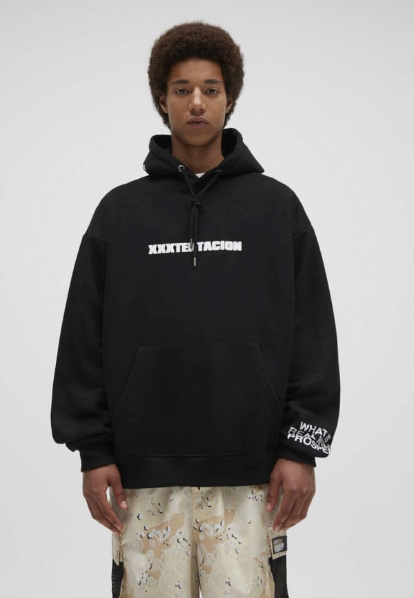 

Худи Pull&Bear, Черный, Join life