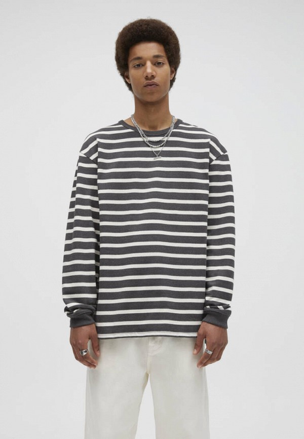

Свитшот Pull&Bear, Серый, Join life