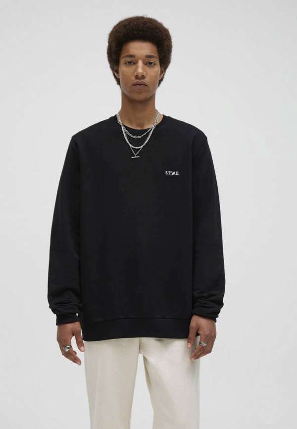 

Свитшот Pull&Bear, Черный, Join life