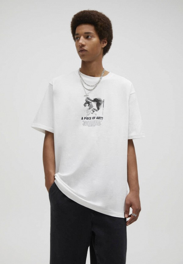 

Футболка Pull&Bear, Белый
