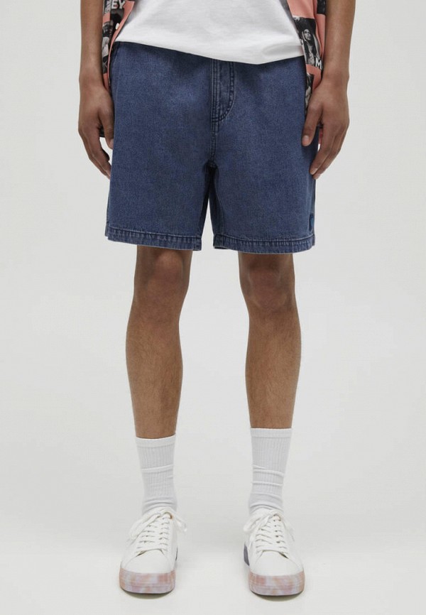 

Шорты джинсовые Pull&Bear, Синий, Join life
