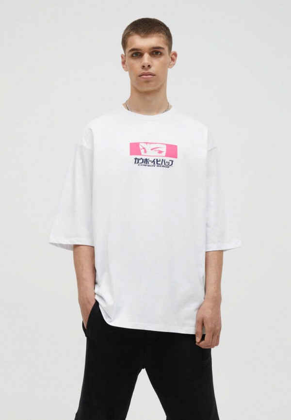 

Футболка Pull&Bear, Белый, Join life