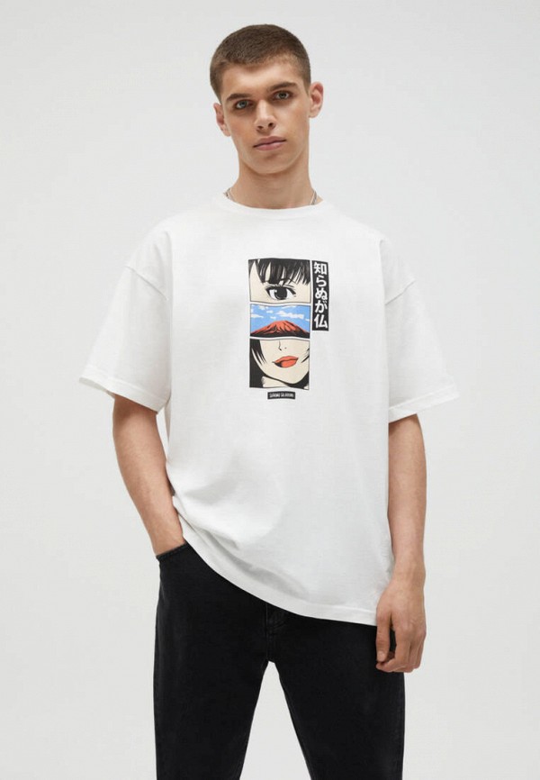 

Футболка Pull&Bear, Белый