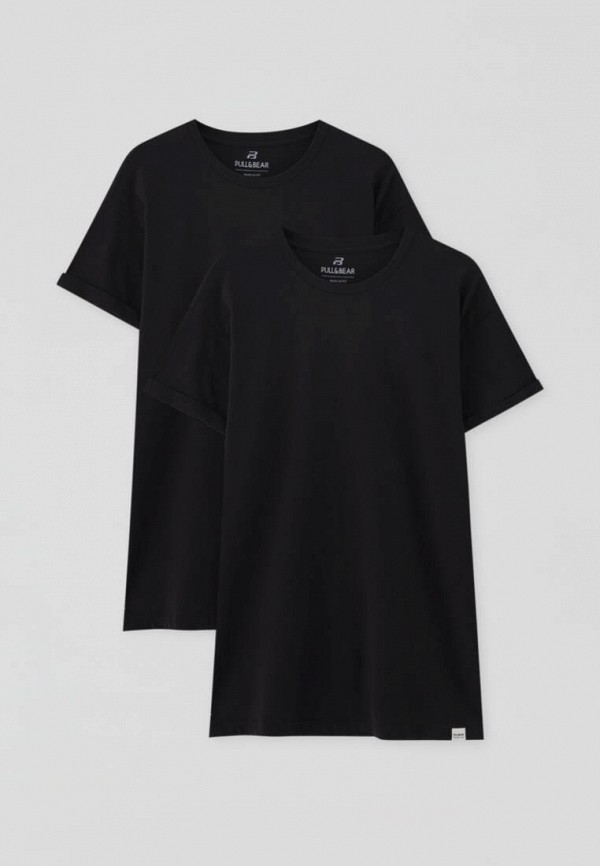 

Футболки 2 шт. Pull&Bear, Черный, Join Life