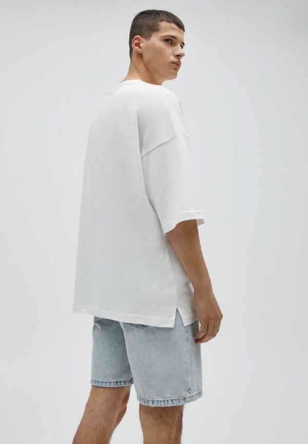 

Футболка Pull&Bear, Белый, Join Life