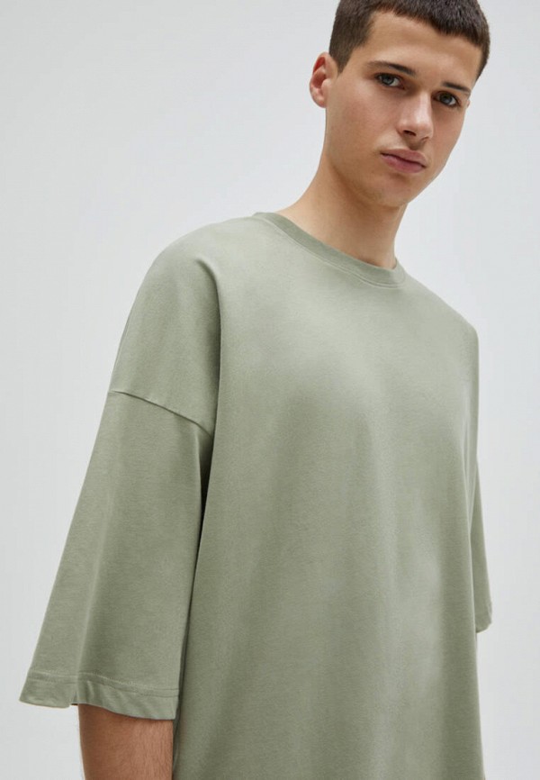 

Футболка Pull&Bear, Хаки, Join Life