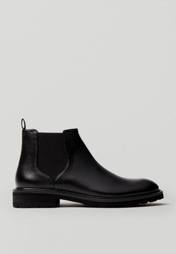 Ботинки Massimo Dutti цвет черный 