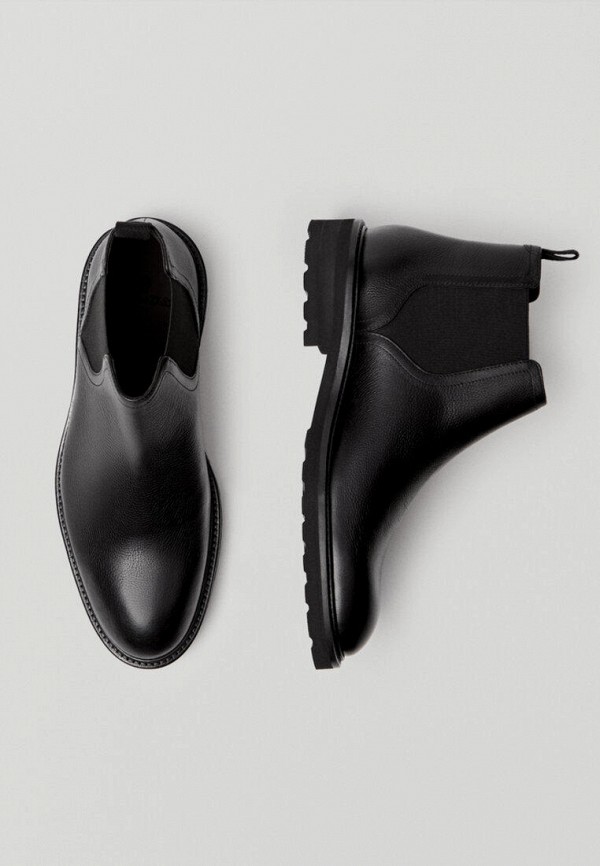 Ботинки Massimo Dutti цвет черный  Фото 2