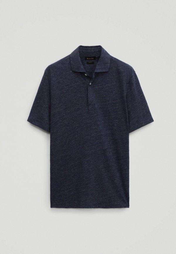 

Поло Massimo Dutti, Синий