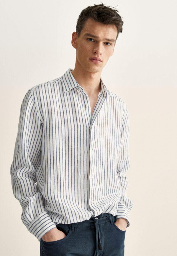 

Рубашка Massimo Dutti, Синий