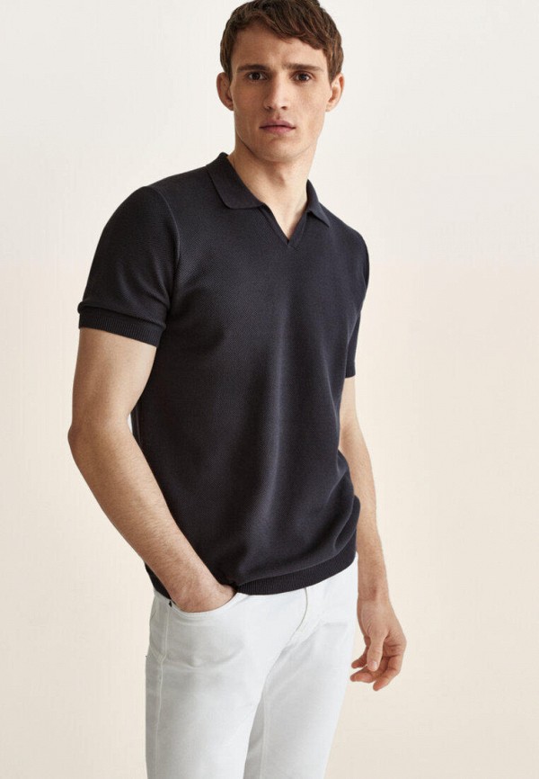 

Футболка Massimo Dutti, Синий