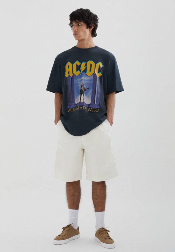 

Футболка Pull&Bear, Серый